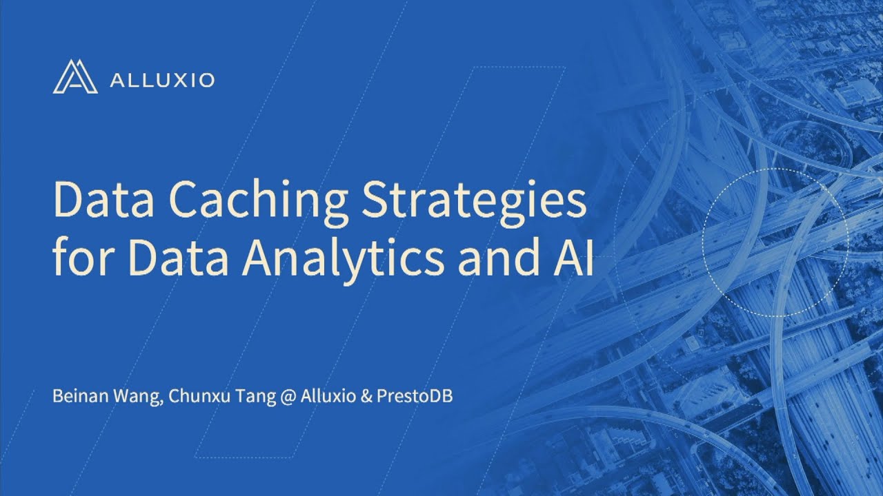 Data Caching Strategies for Data Analytics and AI