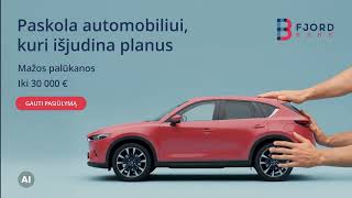 Paskola automobiliui be pradinio įnašo ir mažomis įmokomis