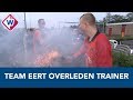 Voetbalteam eert trainer met kampioenschap een maand nadat hij op het veld overlijdt - OMROEP WEST