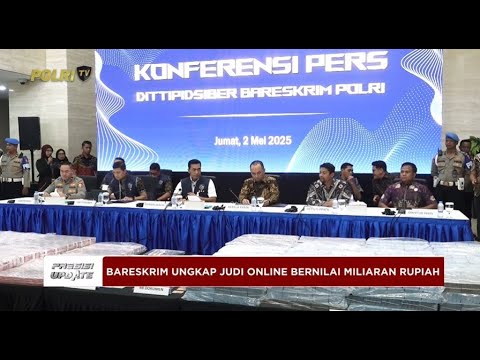 PRESISI UPDATE: POLRI UNGKAP SITUS H55 HIWIN.CAR, BARESKRIM AMANKAN 14 MILIAR RUPIAH 02/05/25 18.00