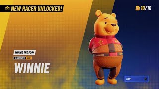 Winnie The Pooh Unlocked Disney SpeedStorm season 16 Rumbly Tumbly Adventure