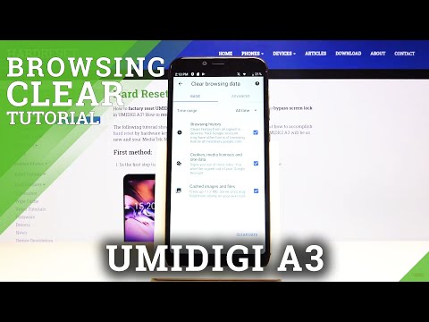 How to Clean Browsing Data in UMIDIGI A3 – Delete Google Searches