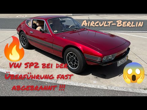 VW SP2 almost burned down during the transfer - vehicle presentation - classic car purchase
