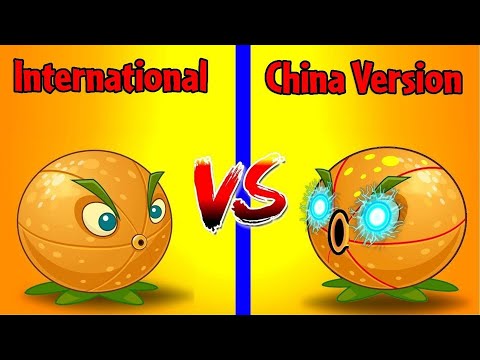 Citron & Other Plants in International vs China version - PvZ 2 Discovery Plant vs Plant