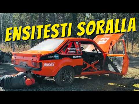 Escortin päivitys osa11 - Ensitestit soralla ja pumppaamisen MM