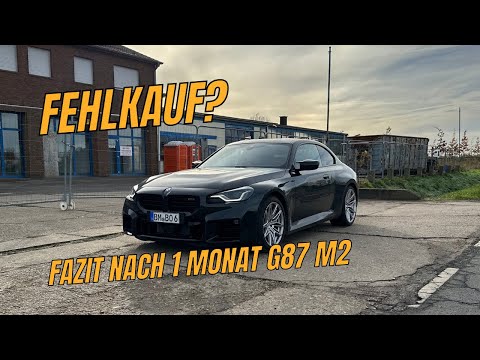 Mein FAZIT über den BMW G87 M2 nach einem Monat - Was ist gut und was ist schlecht?