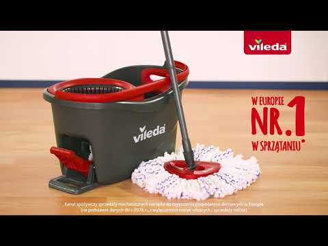 Grindų plovimo rinkinys Vileda Turbo 3w1 video