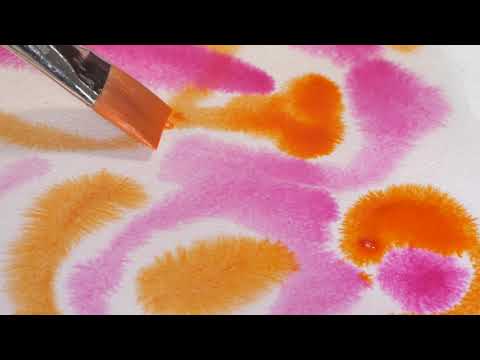 QoR Transparent Pyrrole Orange Watercolor