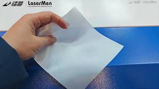 [LaserMen] LM-1825 100W CO2 Fabric Laser Cutting Machine Cutting Fabric Soft paper with images