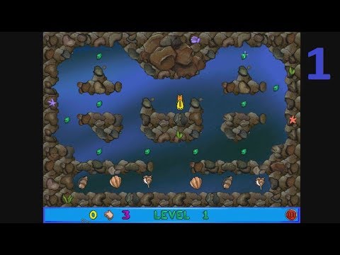 Freddi Fish and Luther's Maze Madness Part 1: Deep, Dark Caves (Levels 1-5) - YouTube