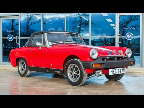 Lot 28 -1975 MG Midget , heritage shell and full restoration