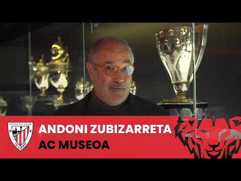 Imagen de portada del video Un museo de leyendas (I) Andoni Zubizarreta I AC Museoa