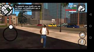 How to open a parachute in GTA San Andreas on Android