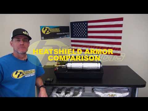 Heatshield Armor vs Exhaust Wrap