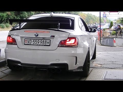 BMW 1M RevoZport Raze w/ Akrapovic! INSANELY LOUD SOUNDS! 1080p HD!