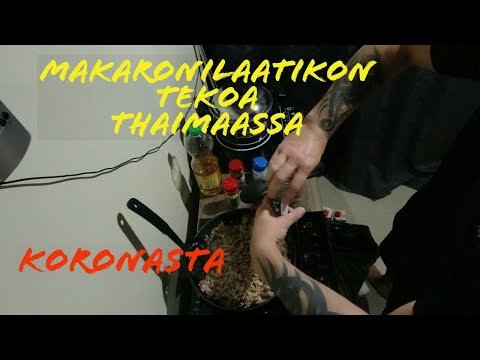 Makaronilaatikon Valmistus Thaimaassa