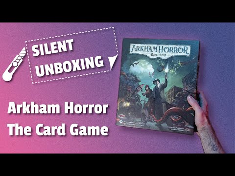 Arkham Horror: The Card Game (Karetní hra) - UNBOXING #arkham #arkhamhorror #unboxing