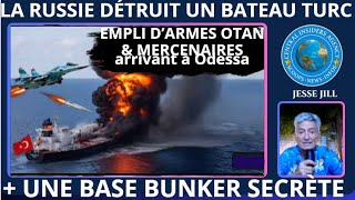 LA RUSSIE DETRUIT UN BATEAU TURC 16 12 25