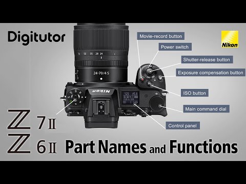 Z7II/Z6II - Names and Functions of Camera Parts | Nikon Z Series | Nikon Digitutor