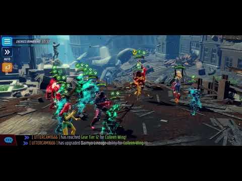 Phoenix rising tier 7 marvels strike force