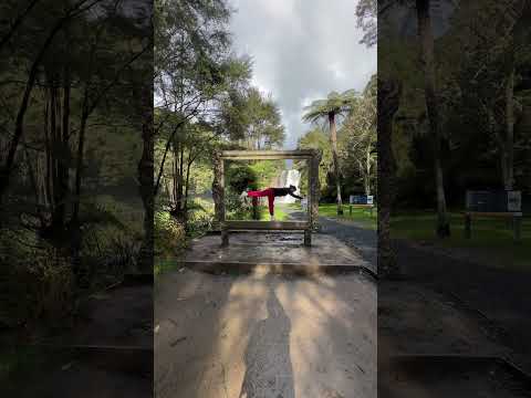 Guess the location  🤭 Hint is in the hashtags  #naturelovers #newzealand #yoga #yogavideos #nz