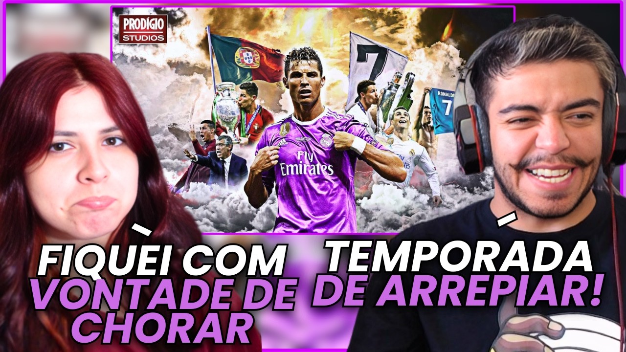 A TEMPORADA MAIS INSANA DE CRISTIANO RONALDO | REACT