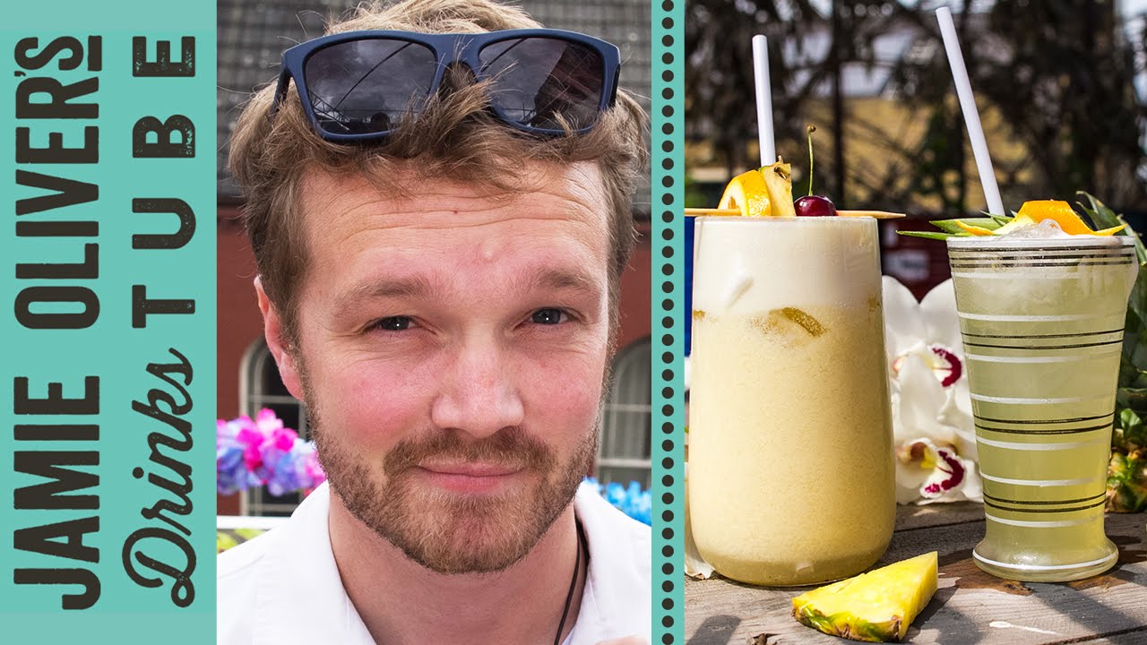 Piña colada cocktail, 2 ways video Jamie Oliver
