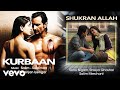 Shukran Allah Audio Song - Kurbaan | Kareena, Saif Ali Khan | Sonu Nigam | Shreya Ghoshal