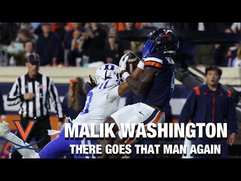 There Goes That Man Again - UVA's Malik Washington Scores Again