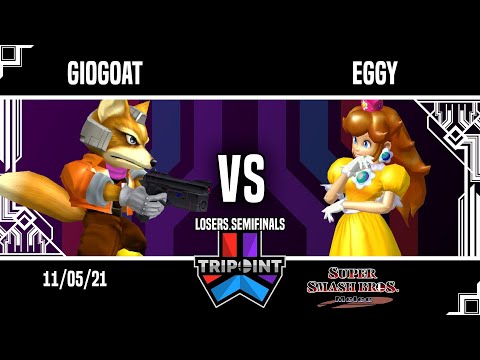 Tripoint Smash 119 - Losers Semifinals - GI0GOAT(Fox) Vs. Eggy(Peach)