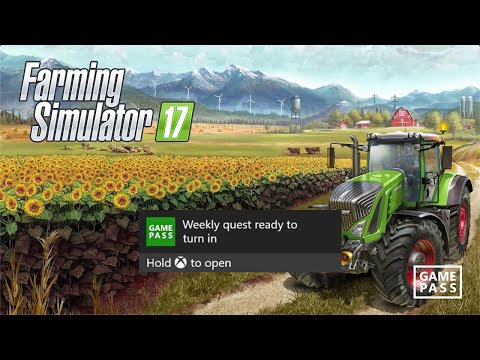 Farming Simulator 17 Weekly Xbox Game Pass Quest Guide - Earn 10,000 Money