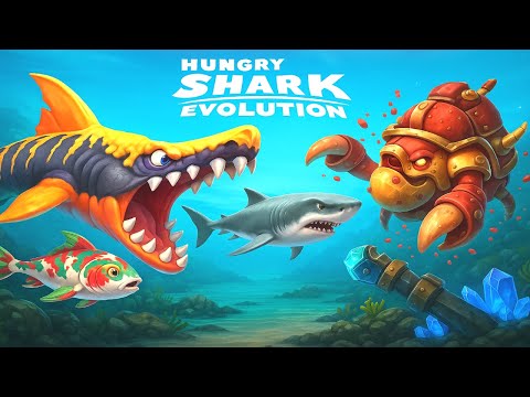 Hungry Shark Evolution | Tiger Shark Feeding Frenzy: Epic Gold Rush Adventure #tigershark