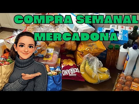 WEEKLY MERCADONA SHOPPING + CARREFOUR SAVINGS CHECK