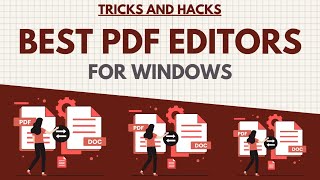 📝 Best Free Pdf Editor for Windows | 💻 Top PDF Editing Software for PC