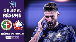 Résumé : LILLE se fait peur mais se QUALIFIE dans la douleur face aux Lusitanos de Saint-Maur !