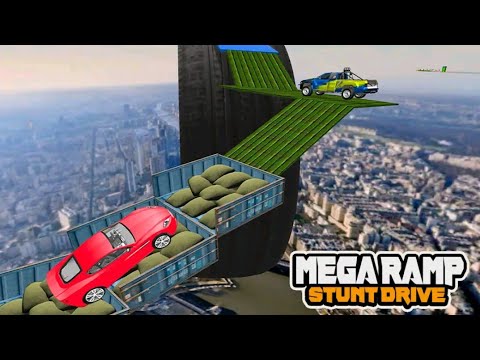 Mega Car Ramp Impossible Stunt Game Android Gameplay