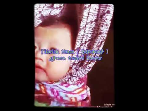 Tidurlah Nanda BEPUKUNG AYUNAN BAYI TRADISI BANJAR
