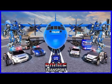 US Police Robot Transportation Simulator Game - Android Gameplay FHD