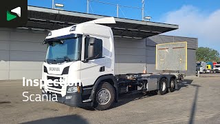 Scania P500 6X2 2500kg Ladebordwand Lift+Steering axle BDF Automatic Fu container chassis | Image 4 - Autoline