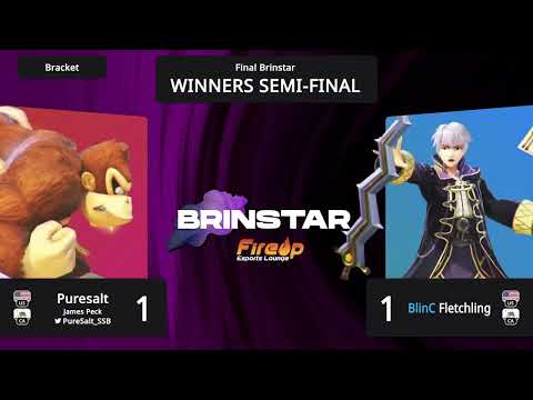 Puresalt (Donkey Kong) vs BlinC | Fletchling (Robin) - Final Brinstar Winners Semi Finals