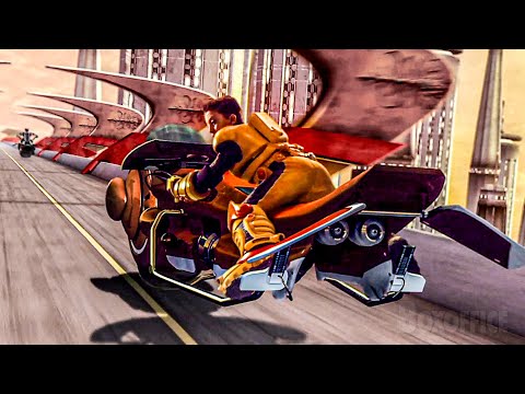 The Mega Race scene | Spy Kids 3: Game Over | CLIP