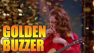 Mandy Harvey Golden Buzzer Deaf Singer Breathtaking Singing America&#39;s Got Talent 2017 Audition｜GTF