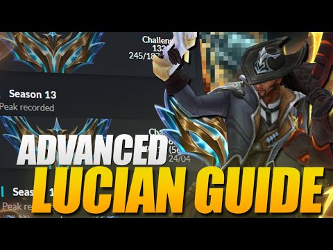 Advanced Lucian Guide by a 3x Rank 1