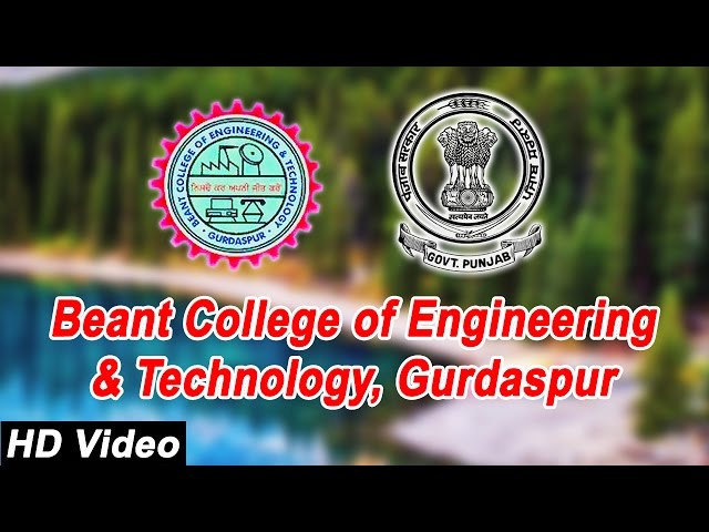 Beant College of Engineering & Technology Gurdaspur video #1