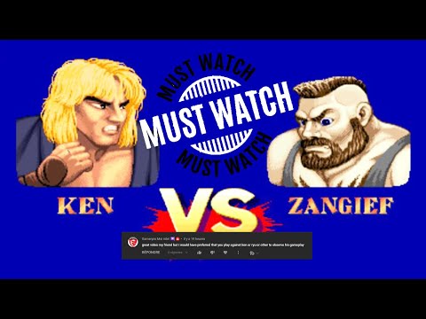 Zangief (p2.agt) vs Ken street fighter champion edition (Best Rounds)