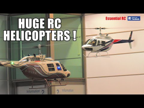 HUGE XXXL !!! RC BELL-206 JETRANGER HELICOPTERS - INDOOR ELECTRIC SCALE PERFECTION