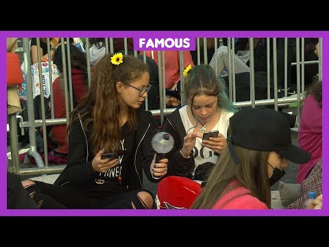 Een rij van een kilometer voor BTS in Amsterdam