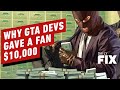 Why GTA Devs Gave a Fan $10k - IGN Daily Fix