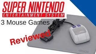 3 SNES Mouse Games Reviewed by Second Opinion Games