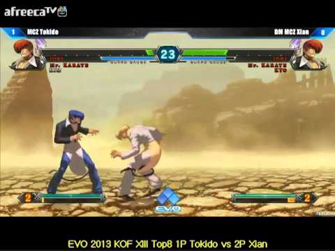 EVO 2013 KOF XIII Top8 Tokido vs Xian